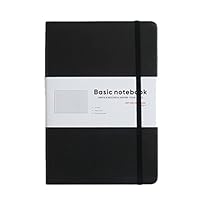 黒 A5サイズ ノート 100ページ Amazon | QQZSG ノート A5 横罫/方眼 A5サイズ 8mm 横罫/方眼